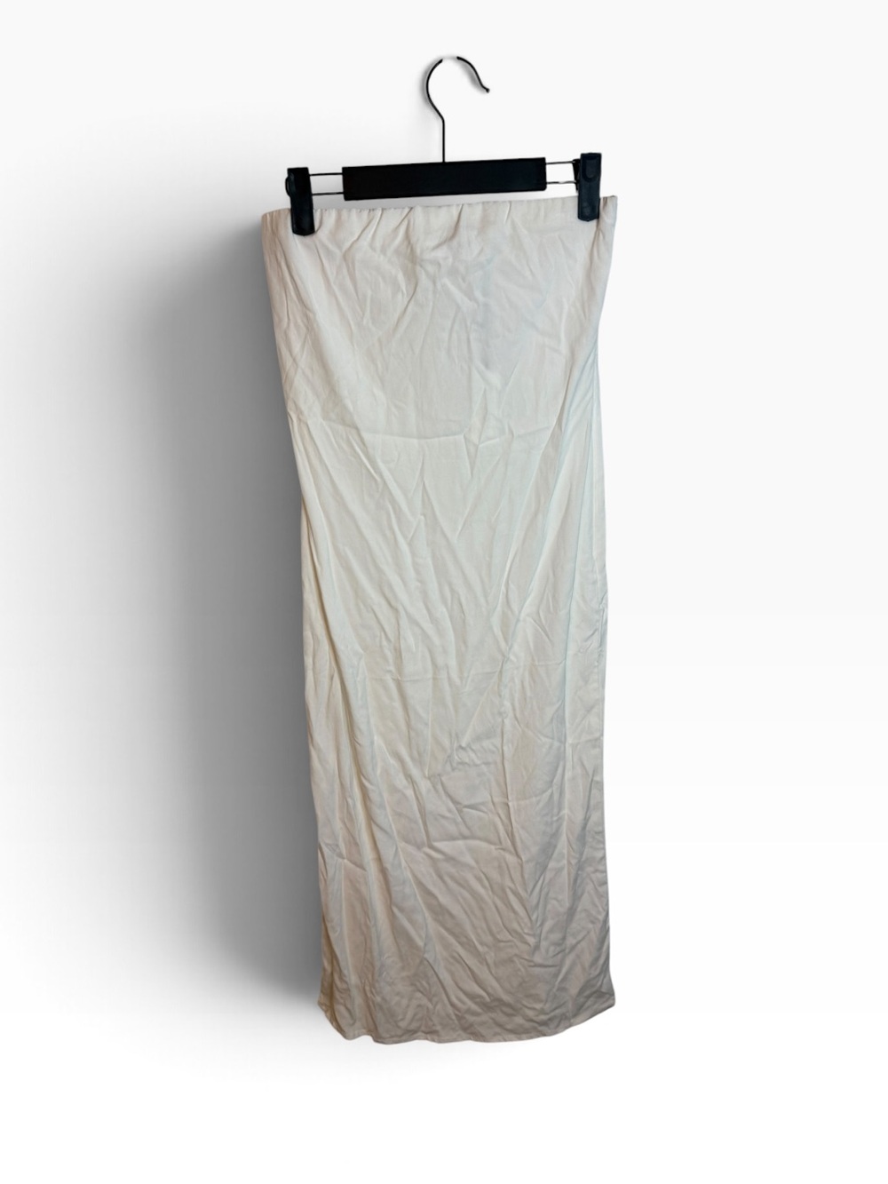 NWT Anemos White Strapless Midi Dress